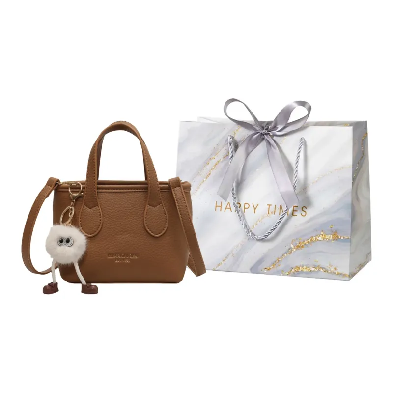 Miss Angel PU Handbag Women's White/Black/Khaki-12