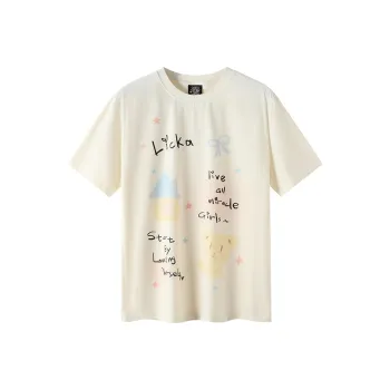 LAMLICKA T Shirts Women's Apricot