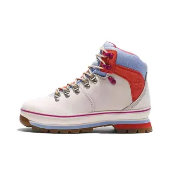 Timberland Euro Hiker Ankle Boots Women's White
