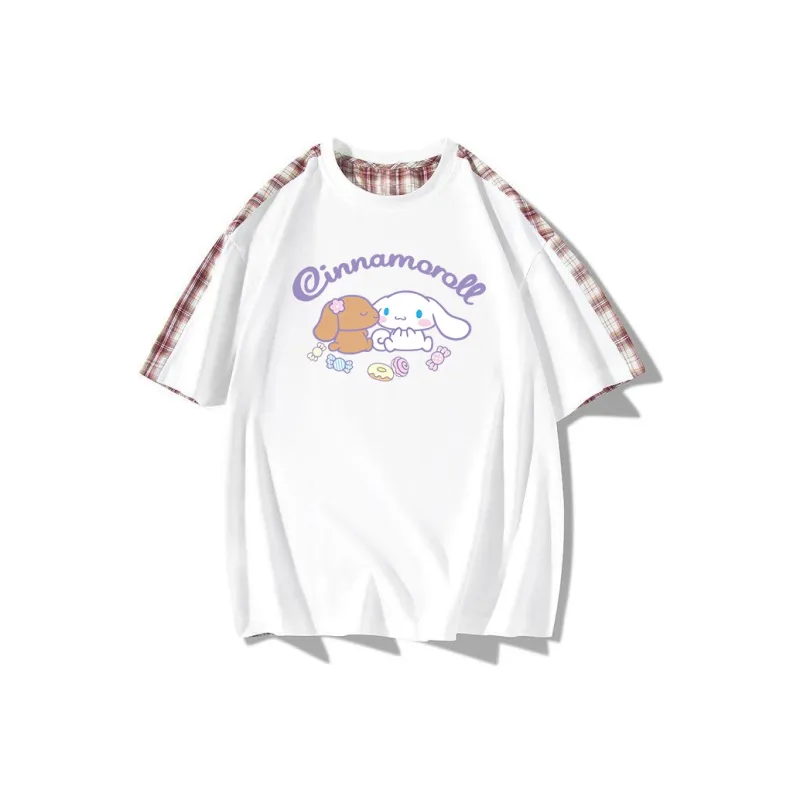 Sanrio x CINNAMOROLL Yugui Dog T Shirt Unisex-0