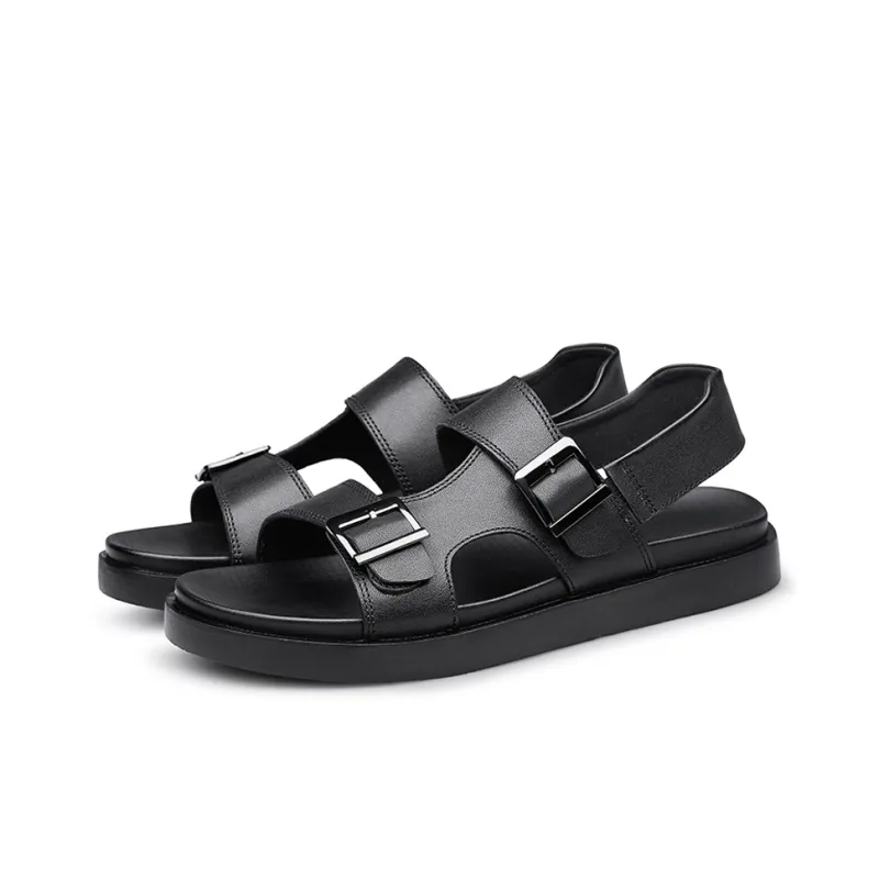 Frank Mully Beach Sandals Men's Black-1