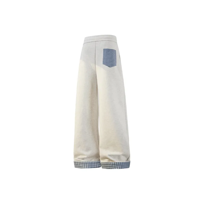 Menblero Casual Pants Unisex Heather Gray-9