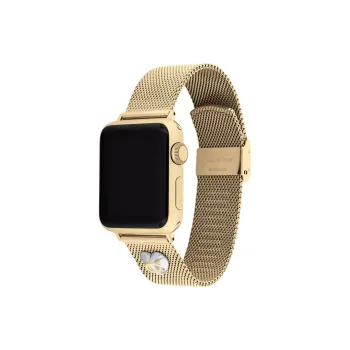 COACH Apple Compatibility Watch Band 38mm Stainless Steel Material