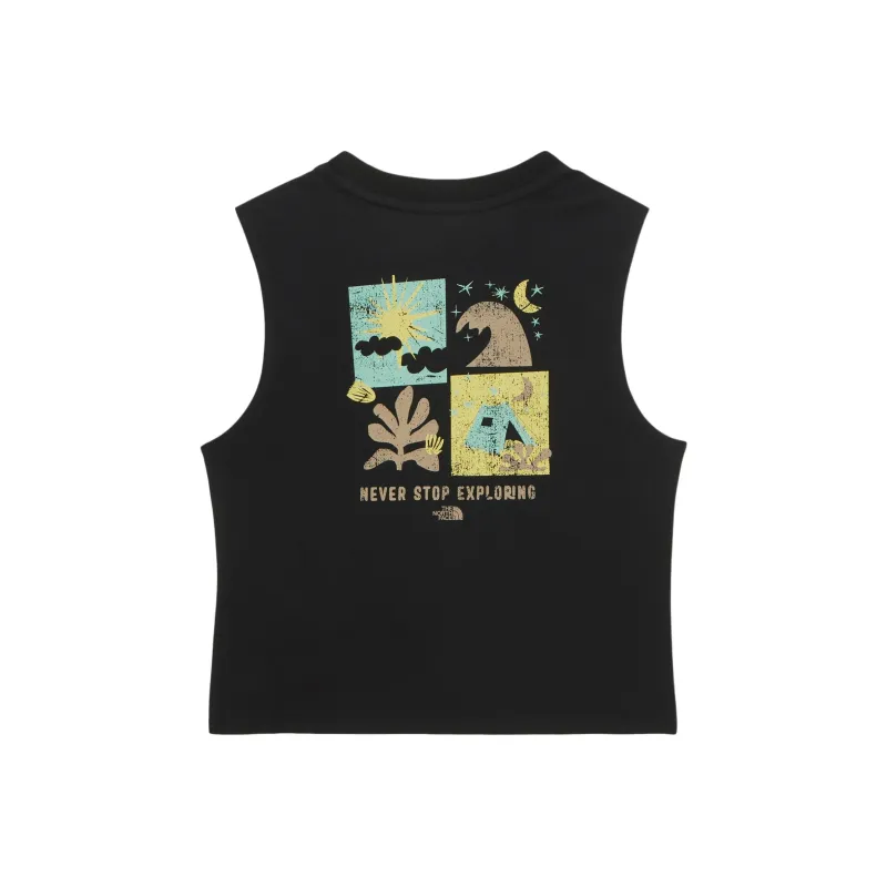 THE NORTH FACE Tank Top Unisex Black-1