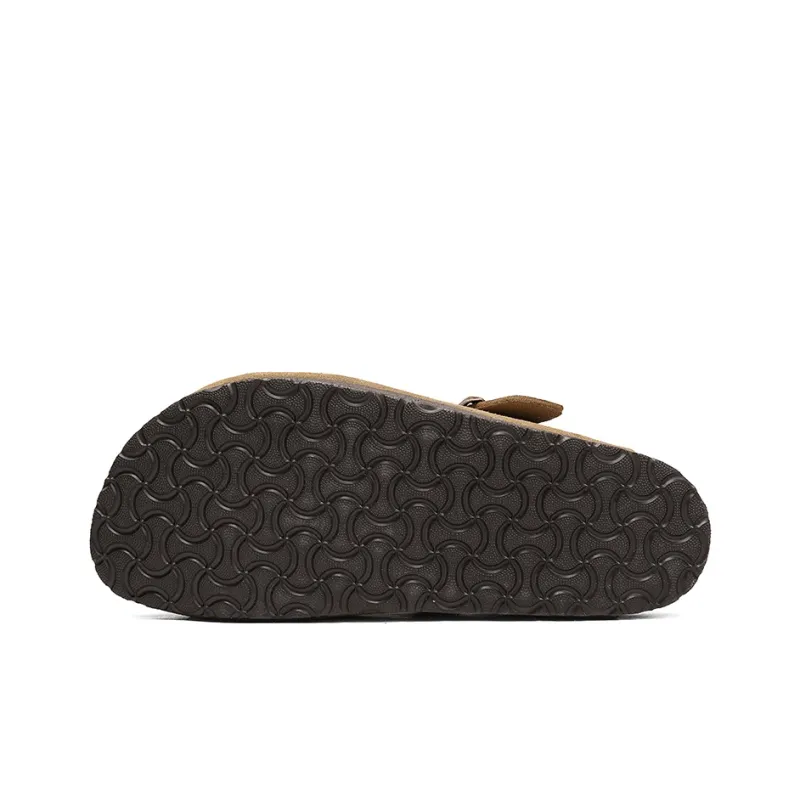 AMICNIEGD Slip Resistant Abrasion Resistant Closed Toe Slippers Unisex-17