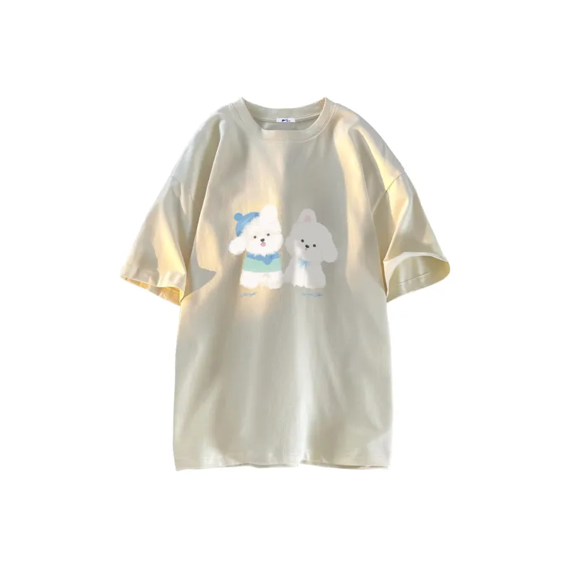 Warrior Huichao Cloud Sail Collection Drop Shoulder Sleeve T Shirt Women's-4