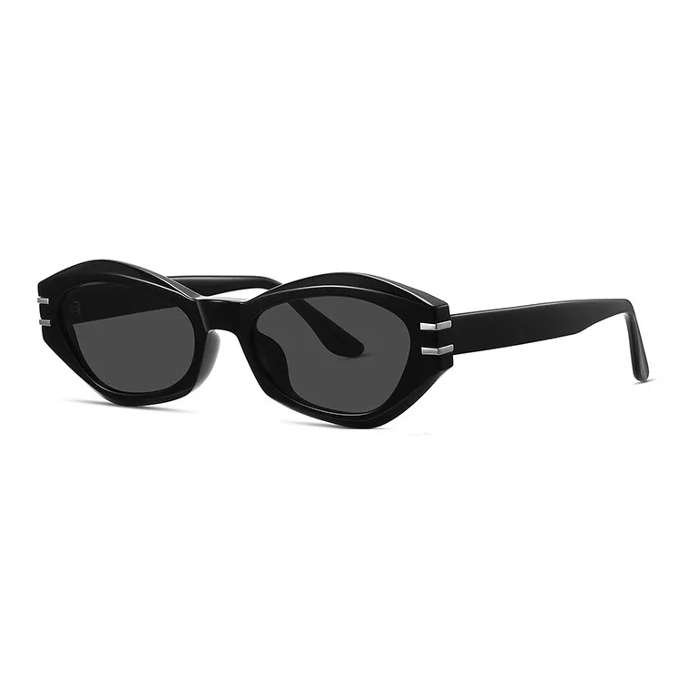 PSACSS Plate Frame Oval Sunglasses Unisex-0