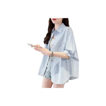 TOUCH Shirts Women's Light Blue
