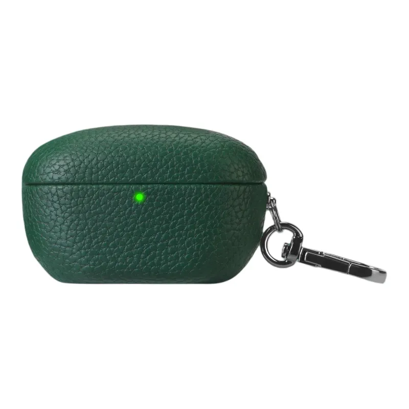 NUOQIXIN Compatibility SONY WF 1000XM5 Litchi Grain Fabric+PC Litchi Grain Impact Resistant Headphone Cases-20