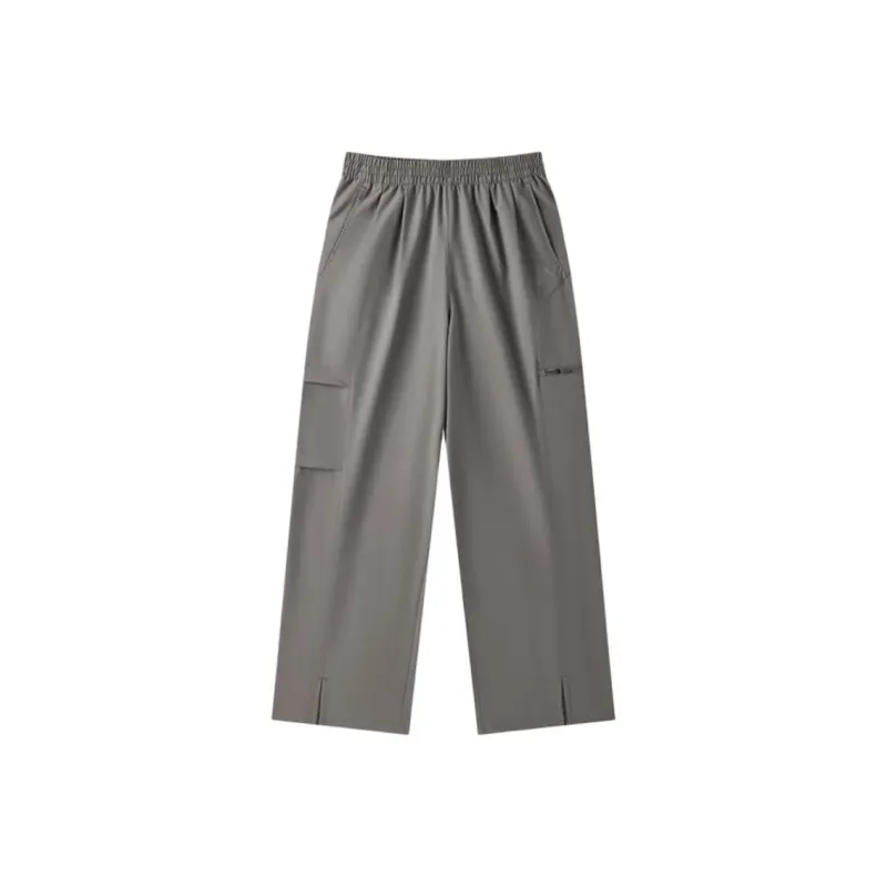 PEAK Casual Pants Women's Medium Gray Green-0