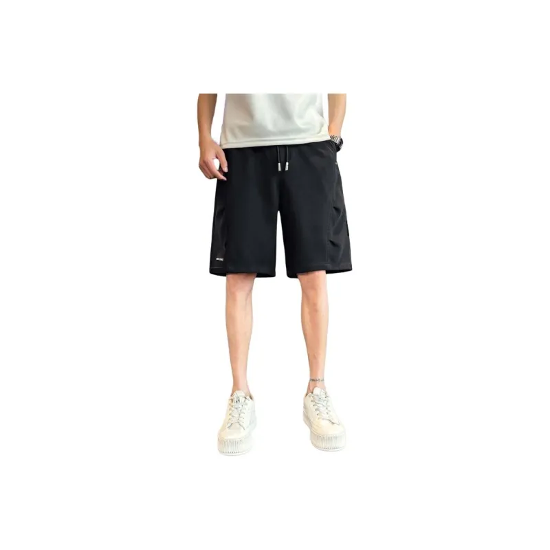 GLFL Casual Shorts Unisex Black-0