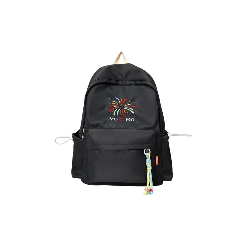 Kaka Tree Nylon Backpack Unisex Multicolor-6