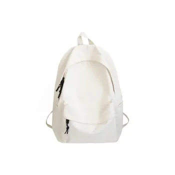 Vack Canvas Backpack Unisex White/Black/Blue