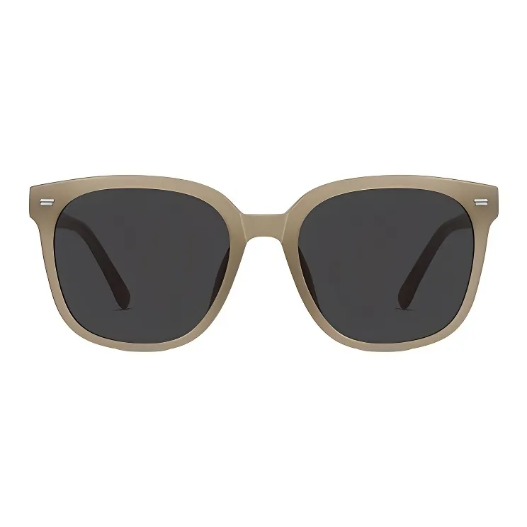 PSACSS Plate Frame Square Sunglasses Unisex-3