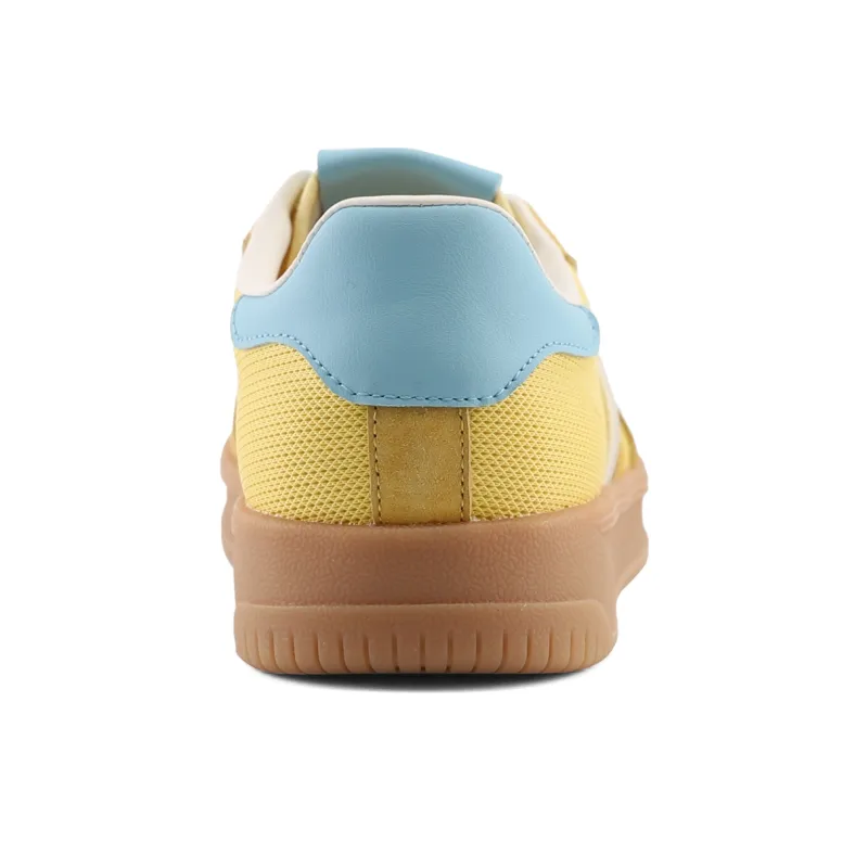 JOSINY Cushioning, Slip Resistant, Abrasion Resistant, Breathable, Quick Dry, Lightweight Casual Shoes Women's Yellow-6