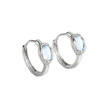 HAOYINFANG 925 Sterling Silver Earrings Women's