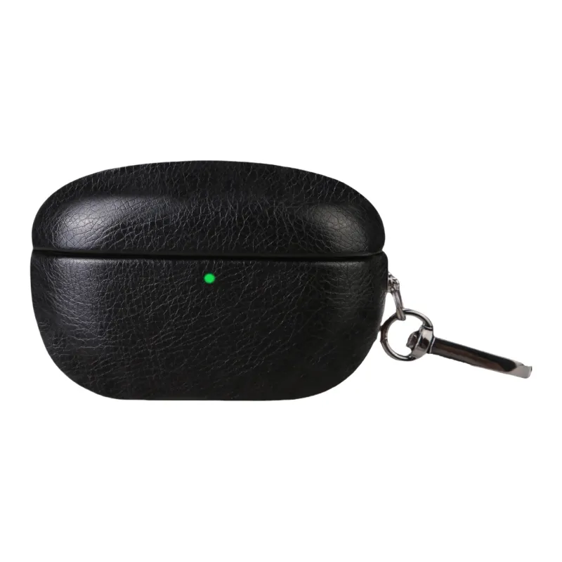Antey Sony WF 1000XM5 High Quality Oil Resistant Leather Texture Impact Resistant Anti Loss Vintage Bag Headphone Cases-2