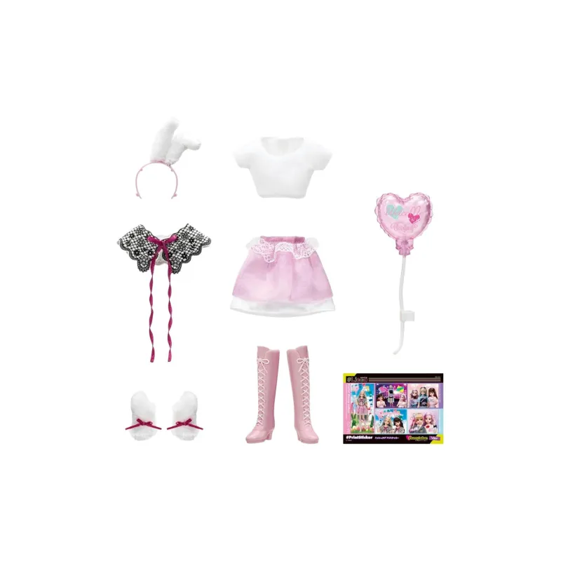 TAKARA TOMY Rabbit Girl Balloons, Apparel, Dress Up, Housekeeping Toys Model Accessories-0