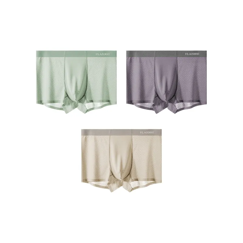 PLANDOO Underpants Men's 3 Pack-15