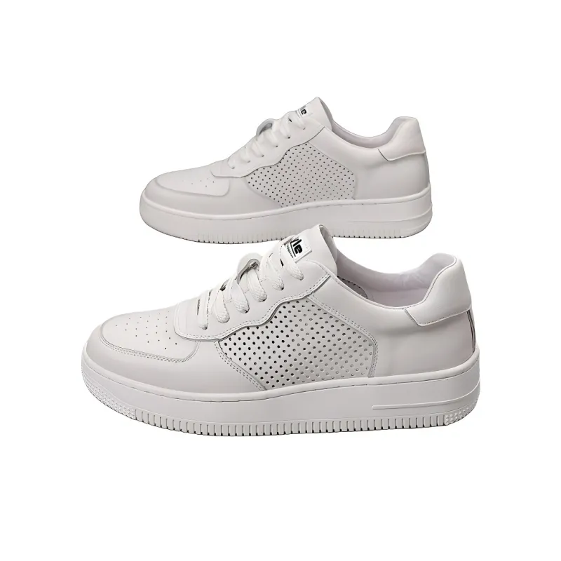 AMICNIEGD Breathable And Lightweight Low Top Skateboard Shoes Men's-1