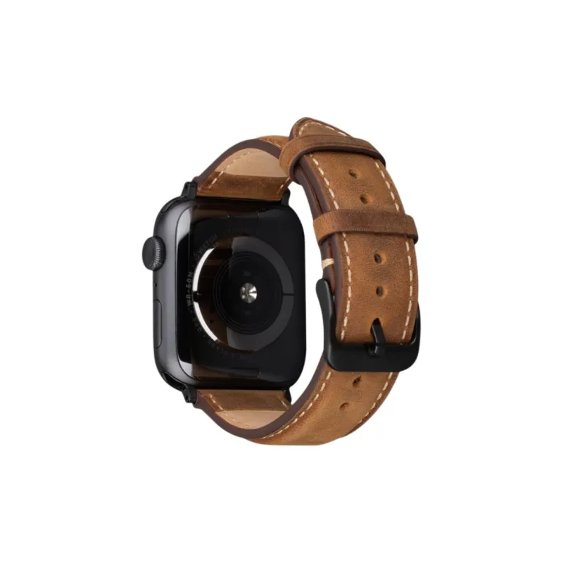 KVZUVUU Apple Compatibility Watch Band Leather-9