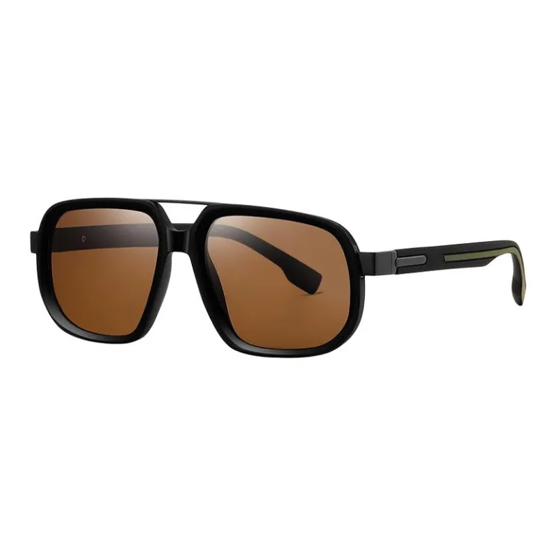 JEANSWEST Metal Square Sunglasses Unisex-2