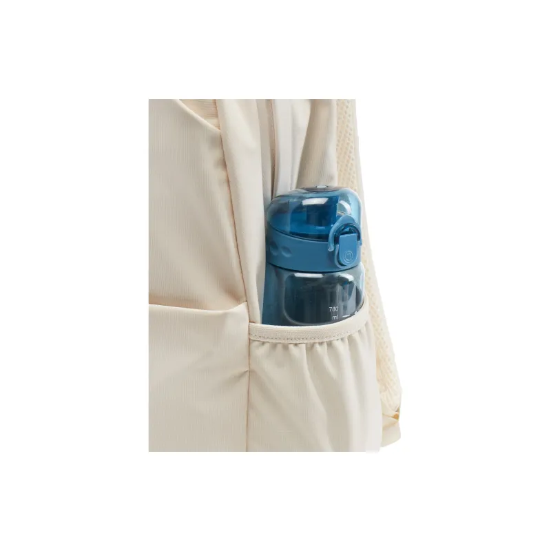 LiNing Sports Life Collection Polyester Backpack Unisex Eggnog Gray-4