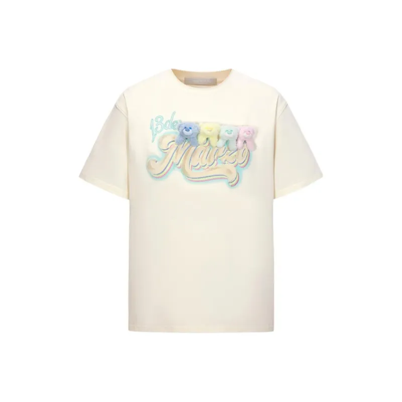 13 DEMARZO T Shirts Women's Ecru-0