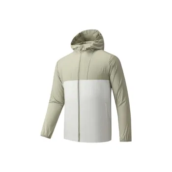Anta Variety Training Collection Breathable UV Protection Sun Protection Clothing Men's Wood Pulp Gray/Light Sandy Gray
