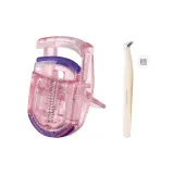 Glitter Eyelash Curler[Wide Angle]+False Eyelash Tweezers[7-Section]