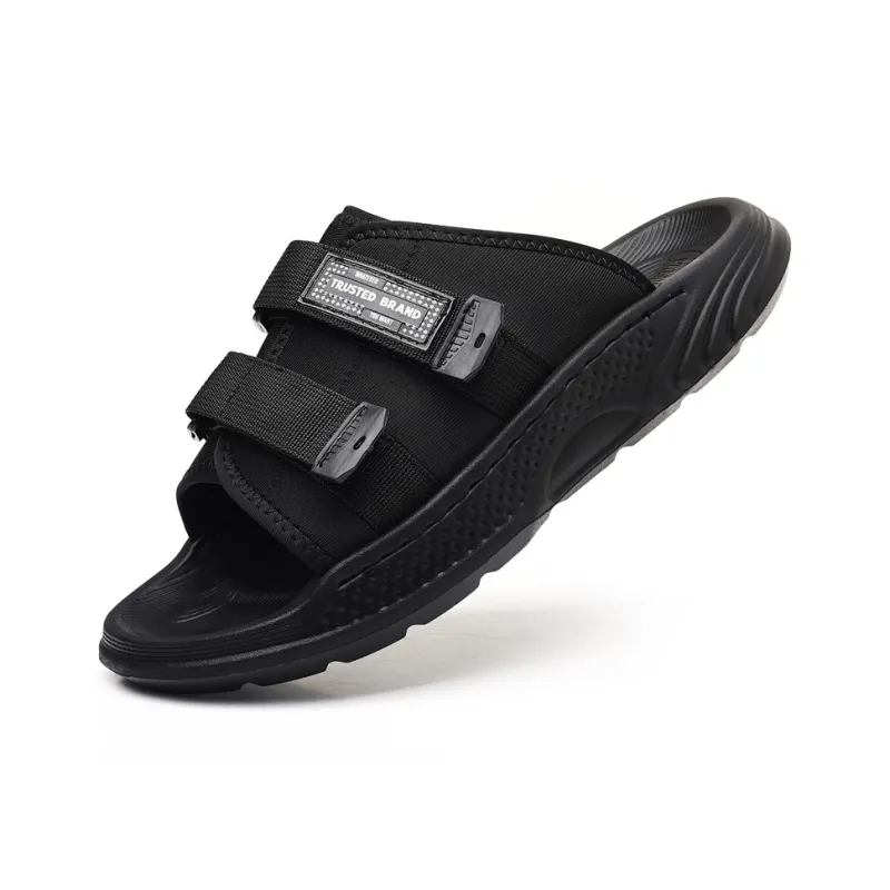 Eminu Rubber Sole Slide Slippers Men's-1