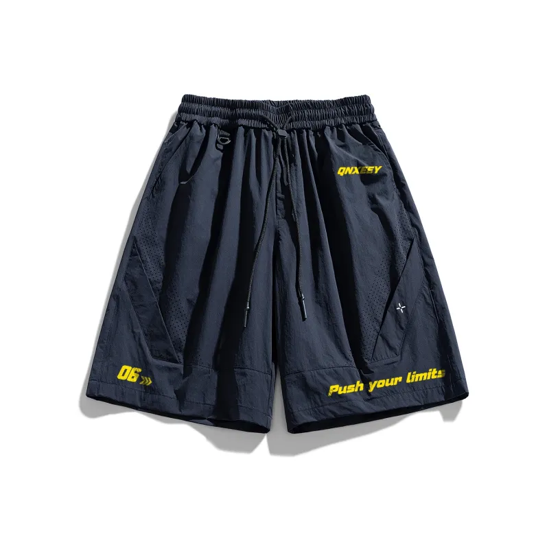 Qnxeey Casual Shorts Unisex-12
