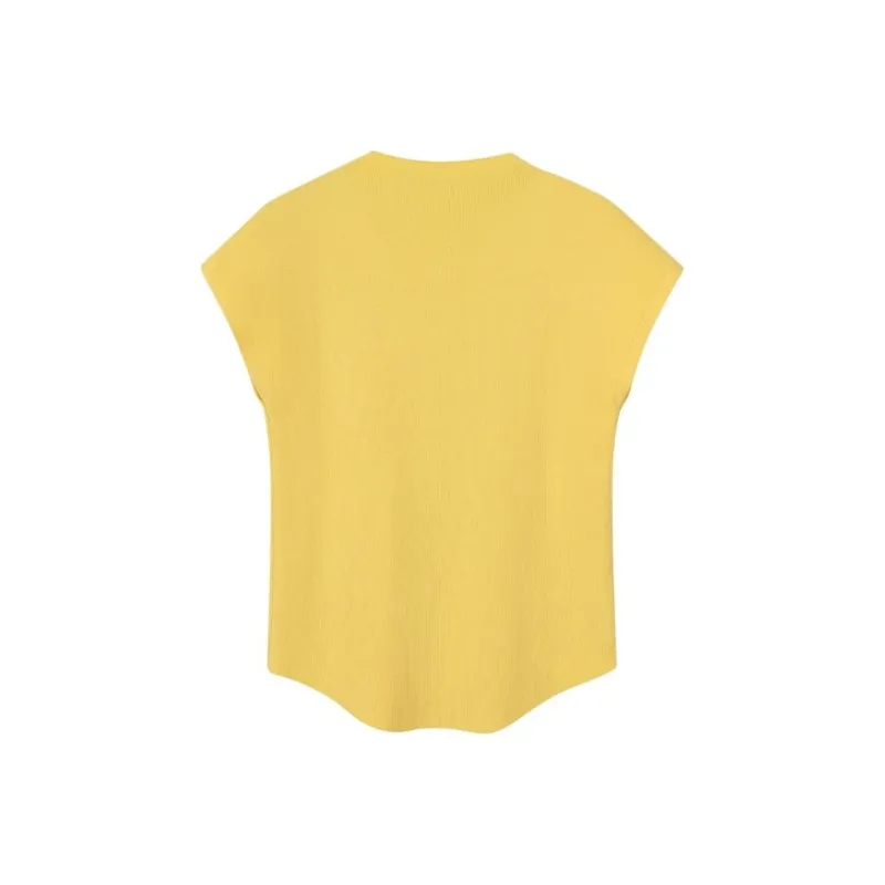 Giyu Tank Tops Women's Gold-1