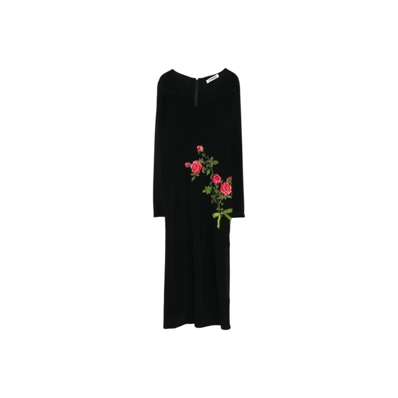 VIVETTA Floral embroidered Midi Dress-0