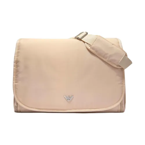 EMPORIO ARMANI Fashion Diaper Bag Shoulder Bag Women's Beige