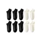 [10 Pack]Black 6 White 4