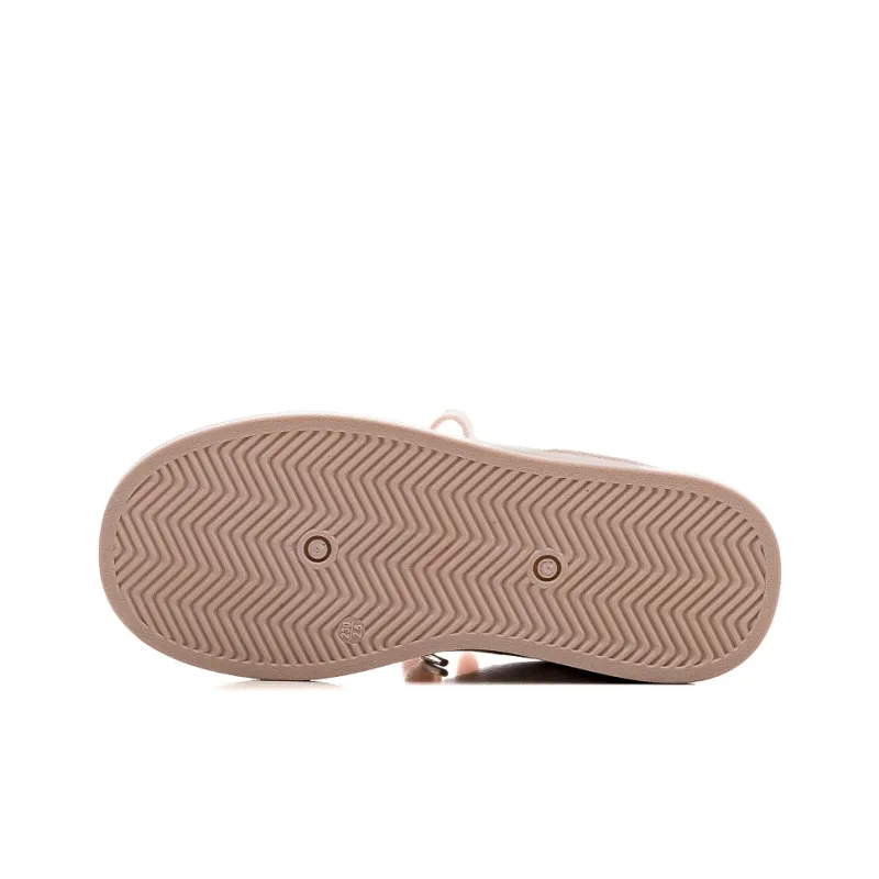 HUANQIU Slip Resistant Shock Absorbers With Abrasion Resistant Properties Low Top Skateboard Shoes Women's Pink-4