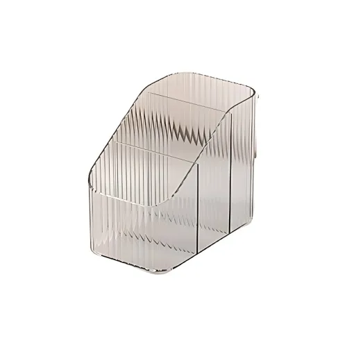 Future Maple Transparent Desktop Cosmetics Storage Boxes Grid Design