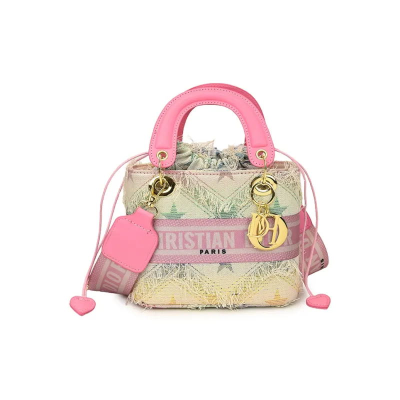 FREEHIKE Canvas Bag, Bucket Bag, Shoulder Bag, Crossbody Bag, Handbag Women's Multicolor-4