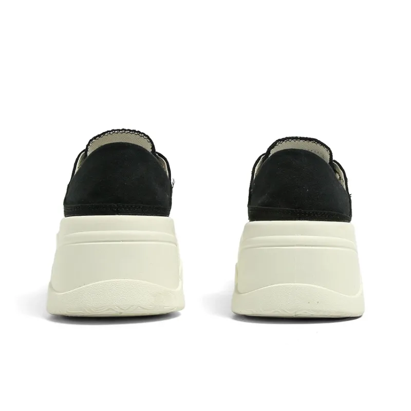 FOREVER 21 Abrasion Resistant Slip Resistant Low Top Canvas Shoes Women's Black-4