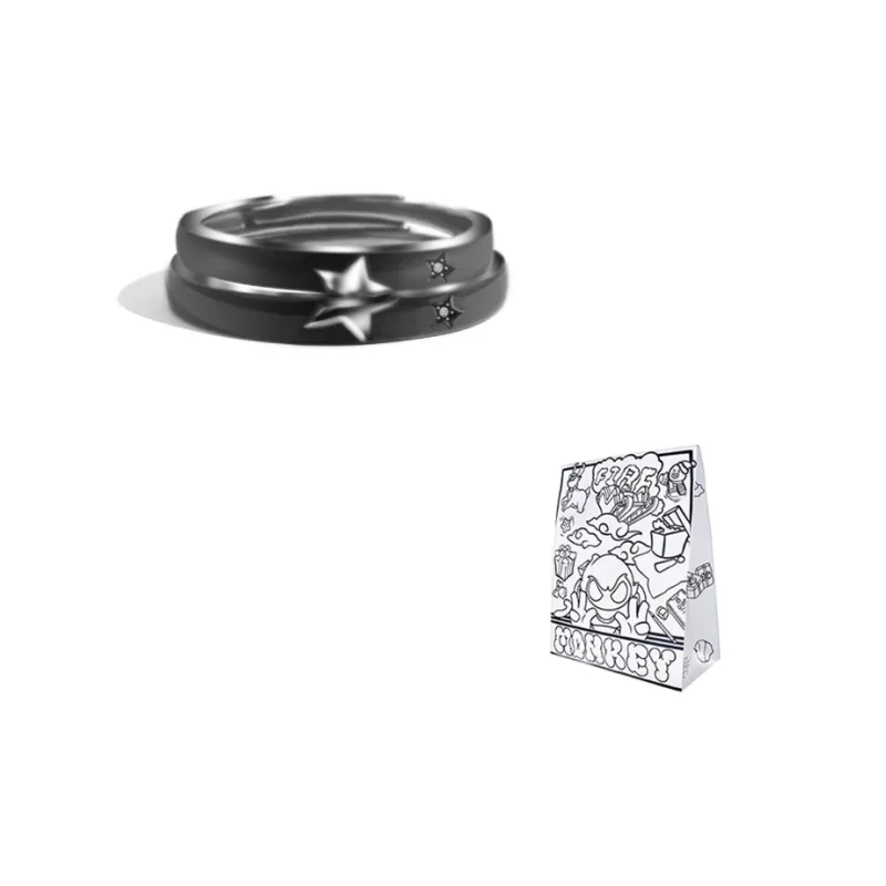 FireMonkey S999 Fine Silver Rings Unisex Custom Greeting Card-2