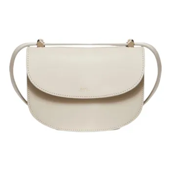 A.P.C Leather Shoulder Bag Women's White