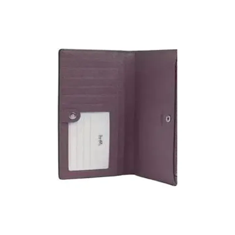 COACH Leather Wallet Women's Light Purple-3