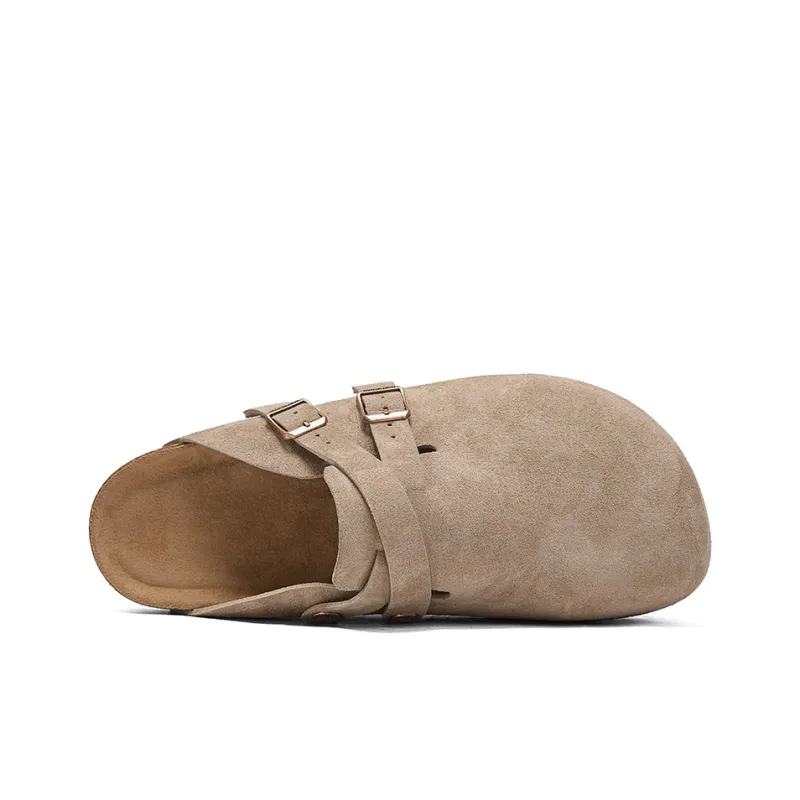 AMICNIEGD Slip Resistant Abrasion Resistant Closed Toe Slippers Unisex-28