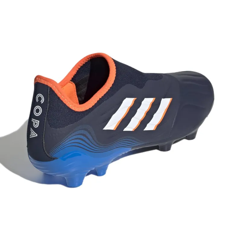 Adidas Copa Sense.3 Anti Slip Wear Resistant Soccer Shoes Unisex Blue-3