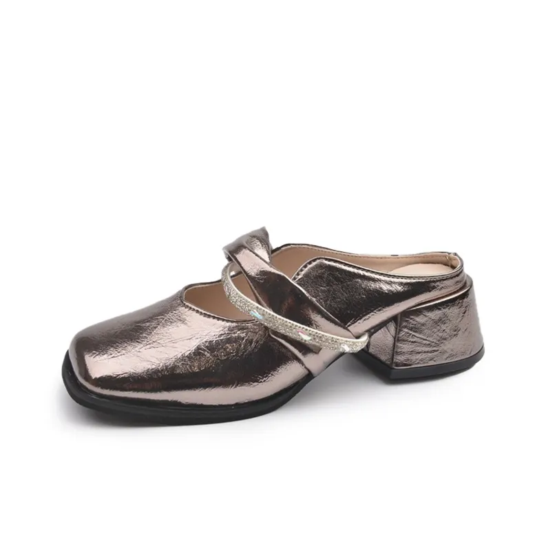 Betu Rubber Sole Abrasion Resistant Closed Toe Slippers Women's-6
