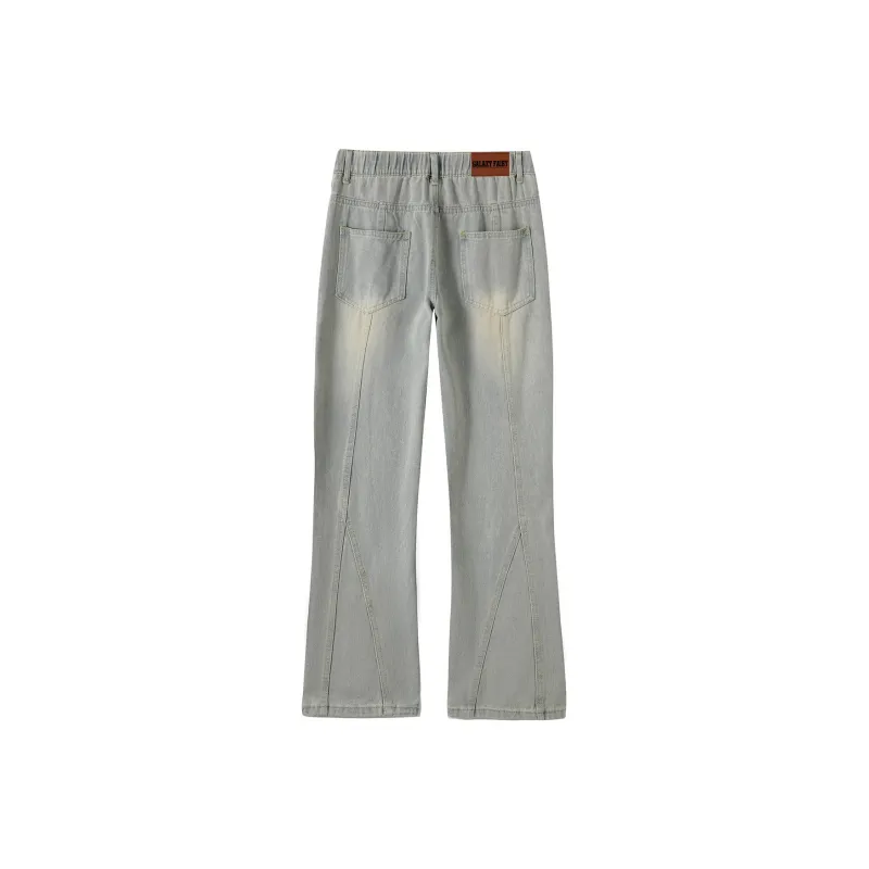 GALAXY FAIRY Jeans Unisex Yellow Mud-1