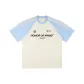 Apricot & Light Blue