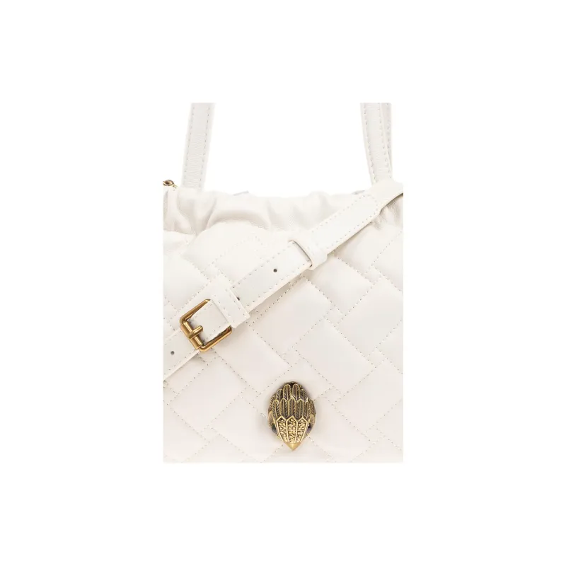 Kurt Geiger London Kensington Leather Handbag Women's Cream-3