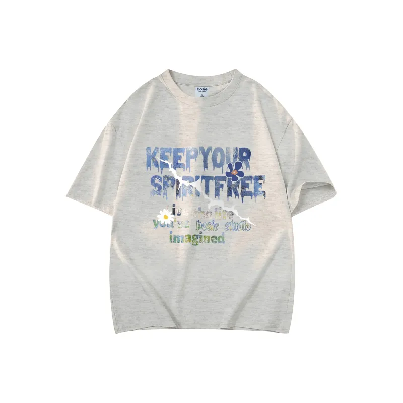 Bosieagender Short Sleeved T Shirts Unisex-15
